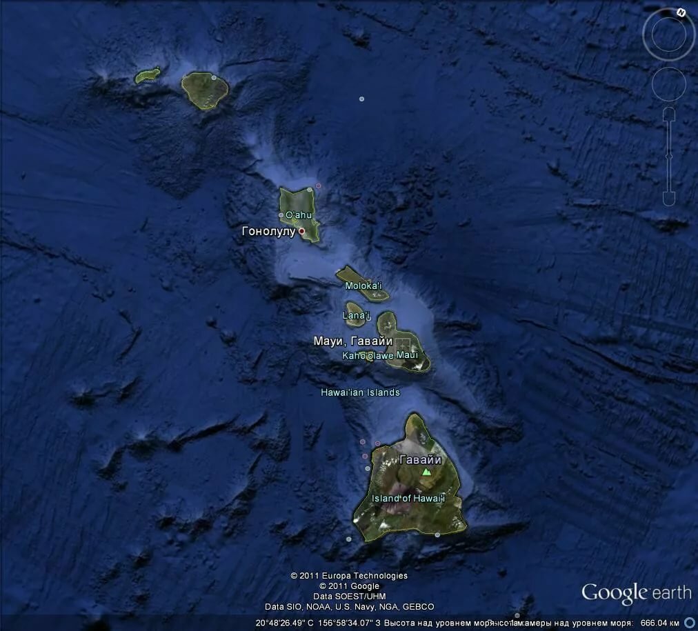 (Hawaiian Islands)